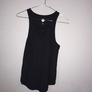Lace up tank top